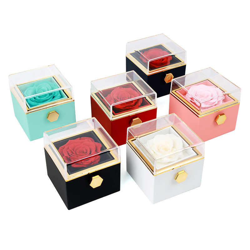 Rotating Eternal Rose Gift Box