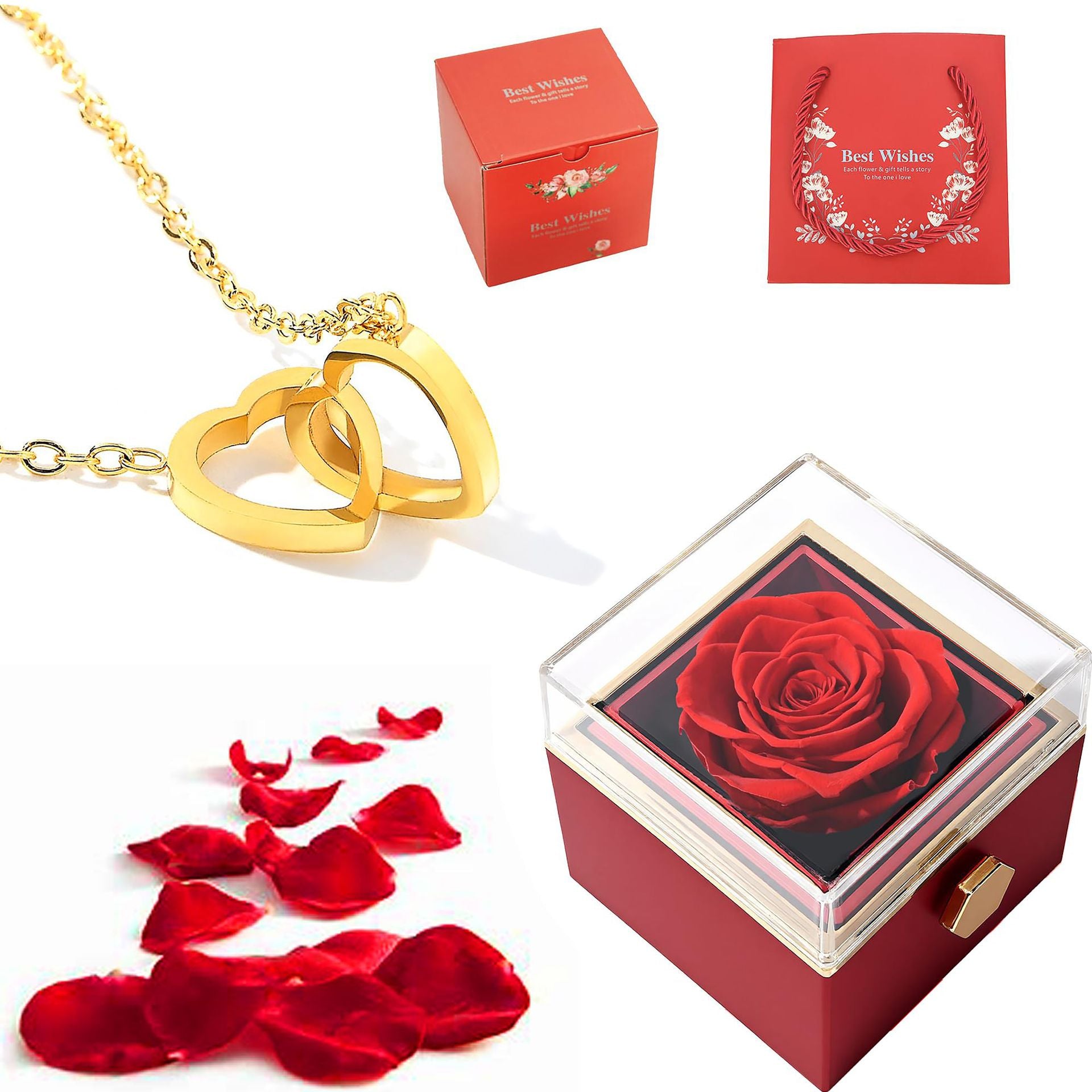Rotating Eternal Rose Gift Box