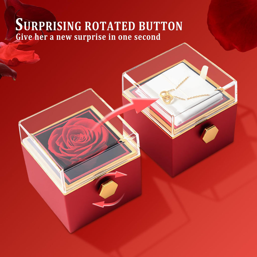 Rotating Eternal Rose Gift Box