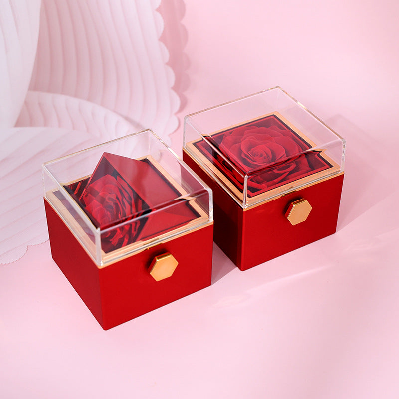 Rotating Eternal Rose Gift Box