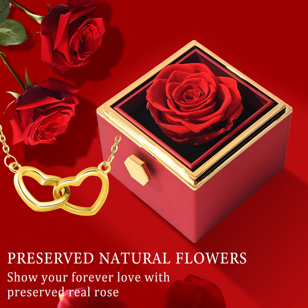 Rotating Eternal Rose Gift Box